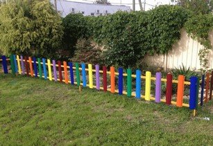 Декоративное ограждение участка в гостинице г. Самара